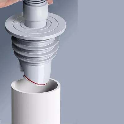 Silicone Bathroom Sewer Seal Ring Kitchen Sink Sewer Pipe Plug Washing Machine Anti-odor Leakage Floor Drain Connector