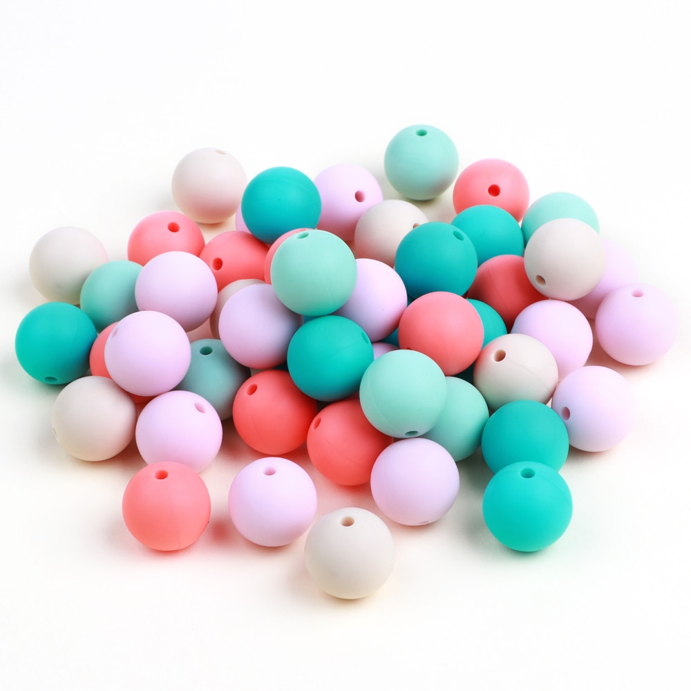 Silicone Beads DIY Nursing Accessory (10 pcs) Silicone Beads DIY Nursing Accessory (10 pcs)