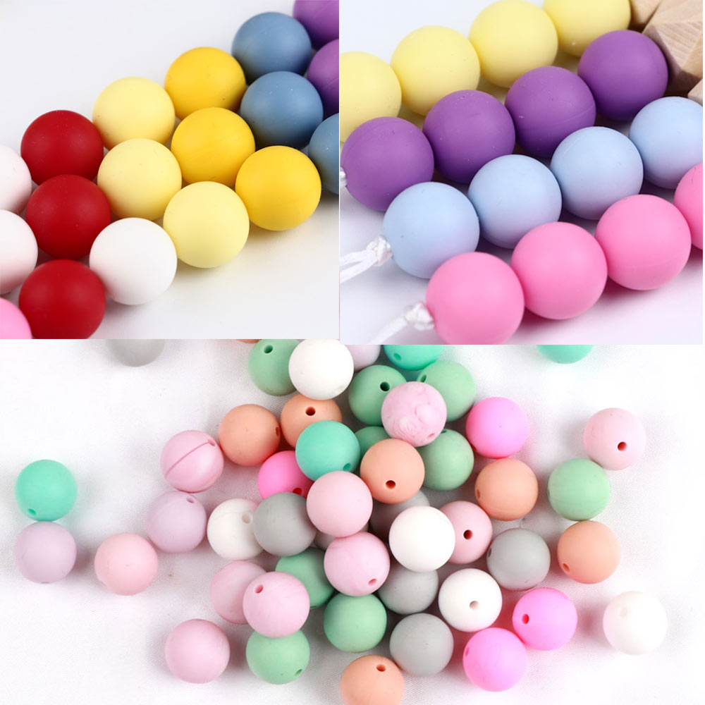 Silicone Beads DIY Nursing Accessory (10 pcs) Silicone Beads DIY Nursing Accessory (10 pcs)
