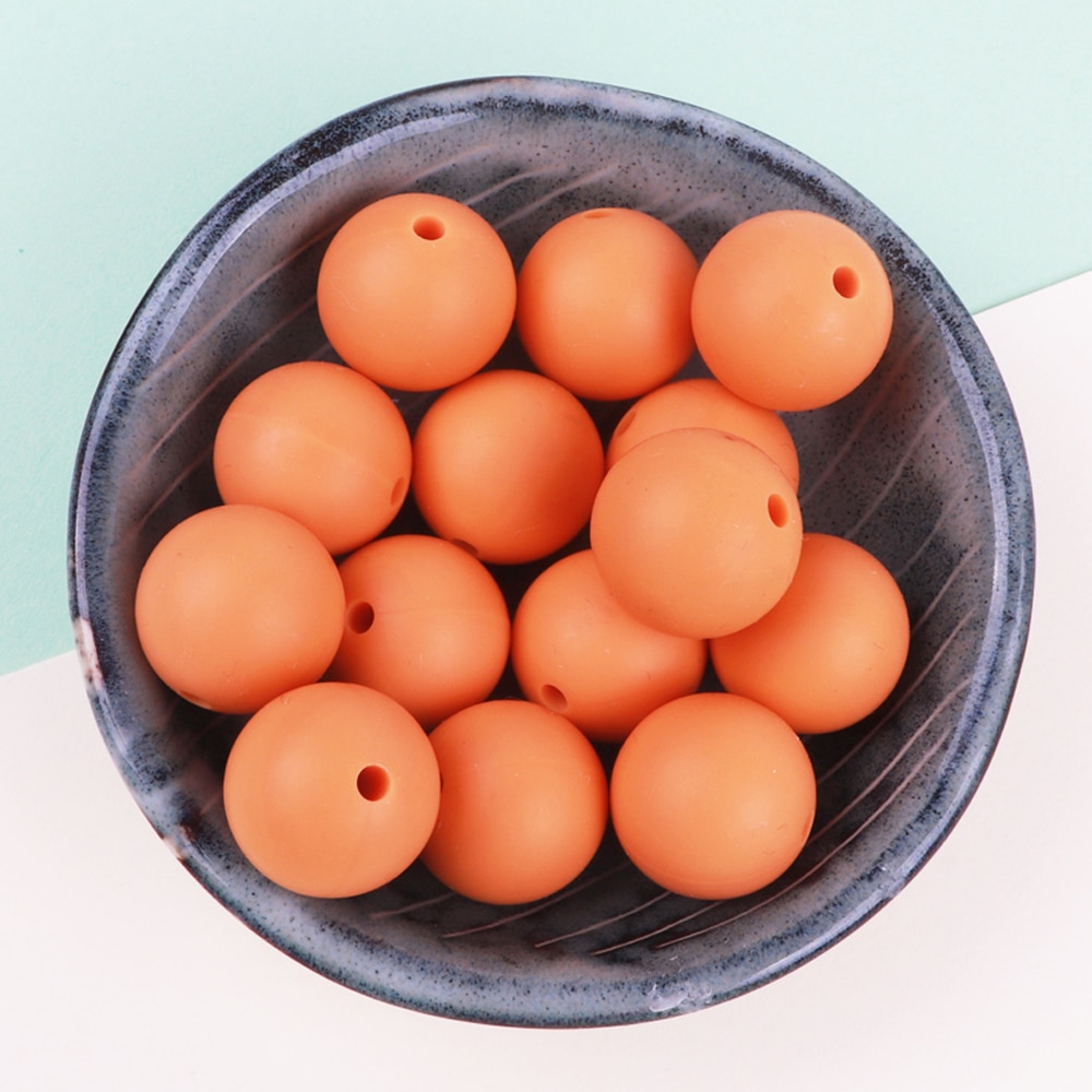 Silicone Beads DIY Nursing Accessory (10 pcs) Silicone Beads DIY Nursing Accessory (10 pcs)