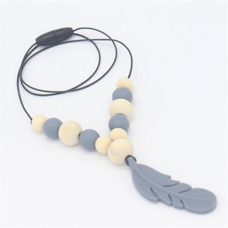 Silicone Beads Mom Teething Necklace Silicone Beads Mom Teething Necklace