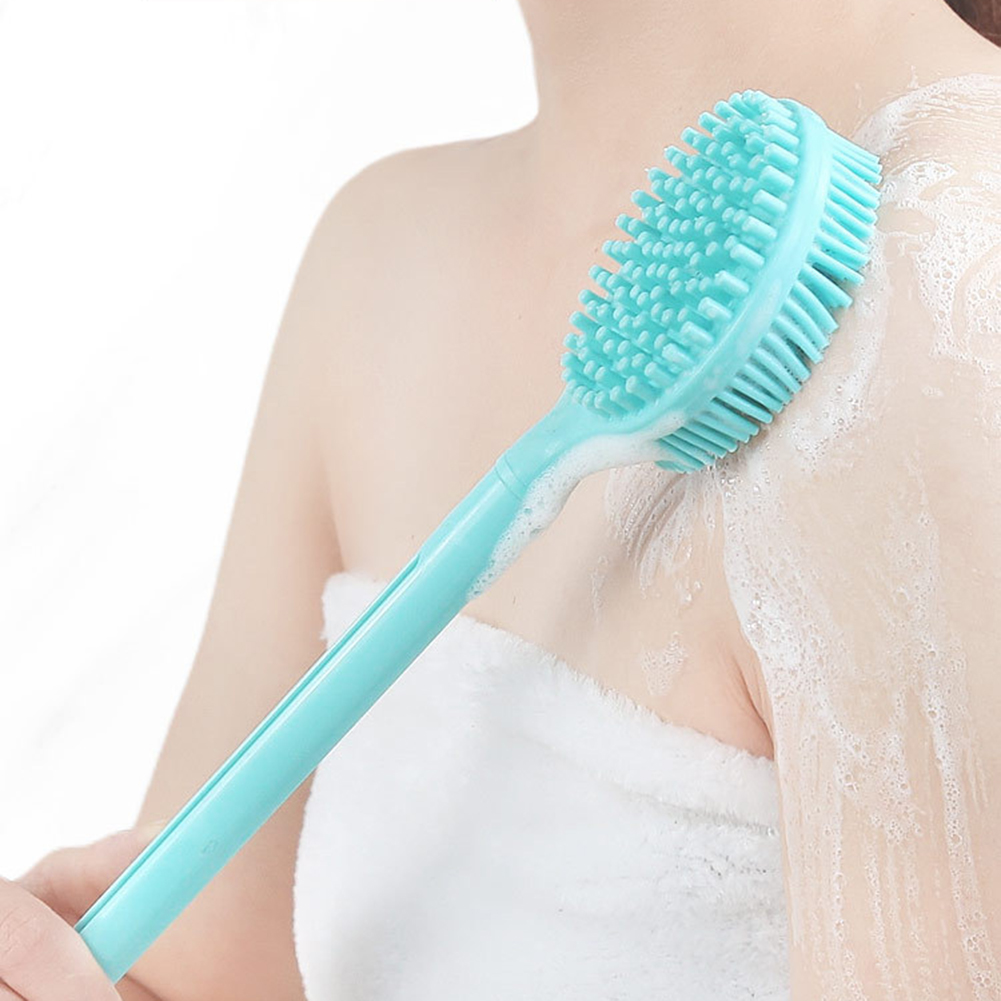 Silicone Body Scrub Brush with Handle Silicone Body Scrub Brush with Handle