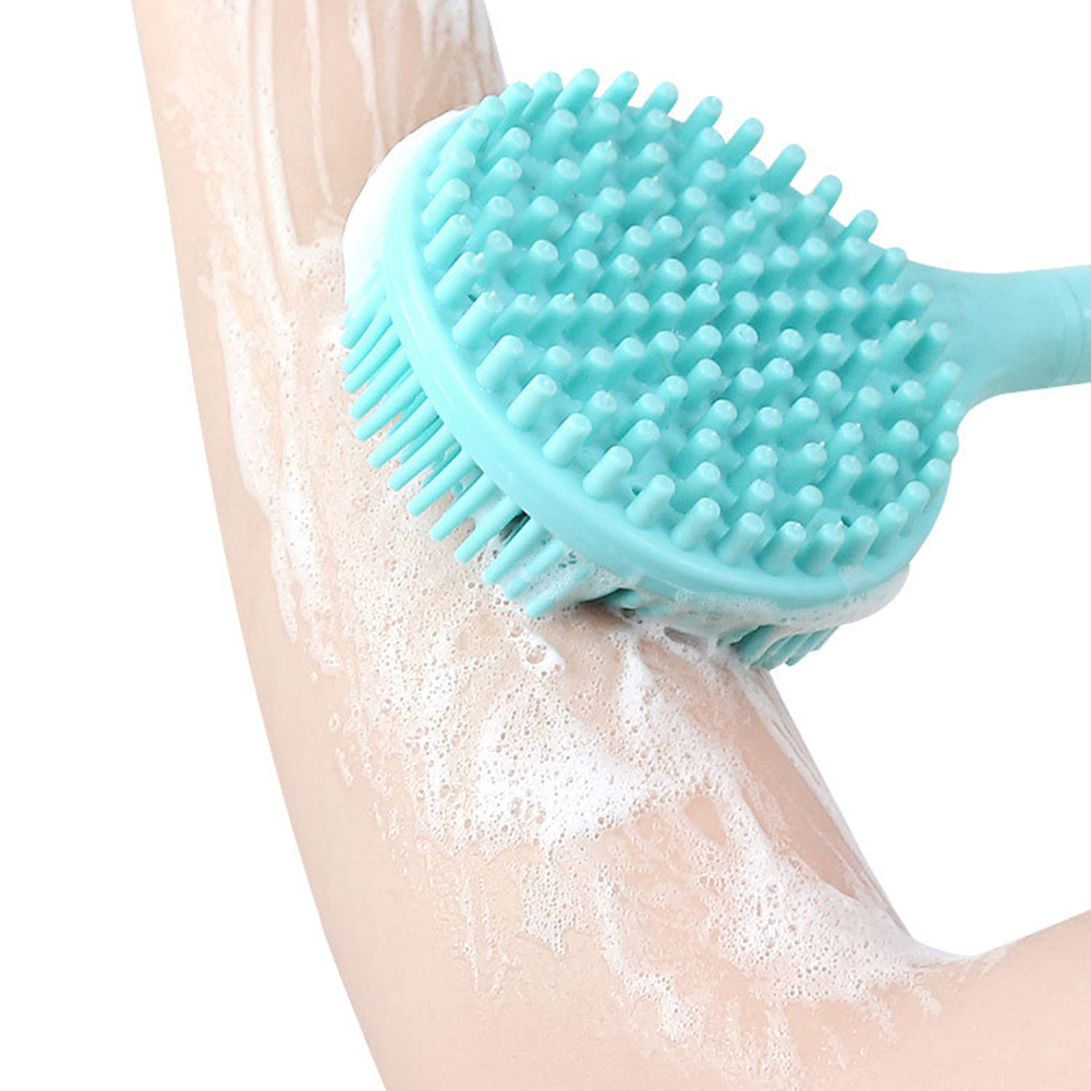 Silicone Body Scrub Brush with Handle Silicone Body Scrub Brush with Handle