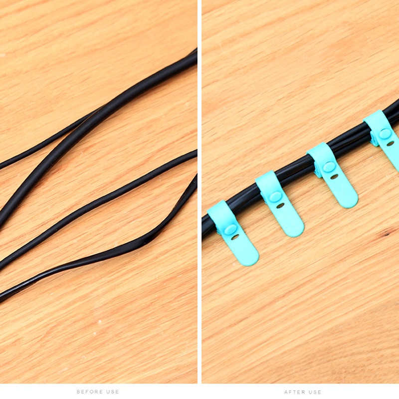 Silicone Cable Ties Organizer Straps (4 pcs) Silicone Cable Ties Organizer Straps (4 pcs)