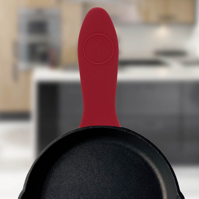 Silicone Cast Iron Skillet Handle Cover Silicone Cast Iron Skillet Handle Cover