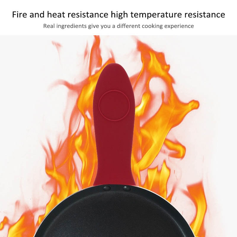 Silicone Cast Iron Skillet Handle Cover Silicone Cast Iron Skillet Handle Cover