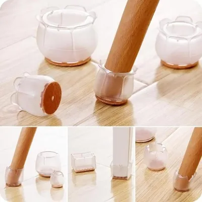 Silicone Chair Leg Caps 16PCS Set