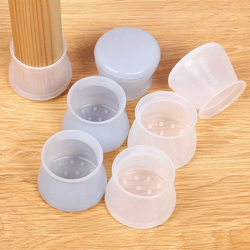 Silicone Chair Leg Covers Anti Slip Pads (20 Pcs)