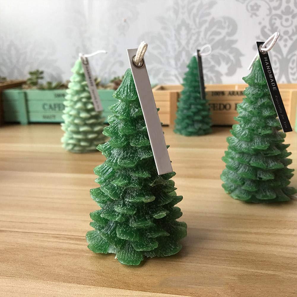 Silicone Christmas Tree Candle Mold
