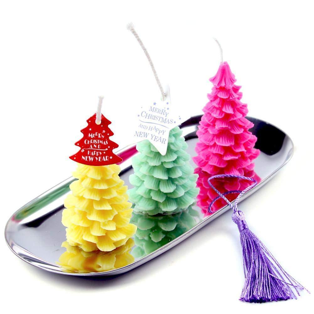 Silicone Christmas Tree Candle Mold