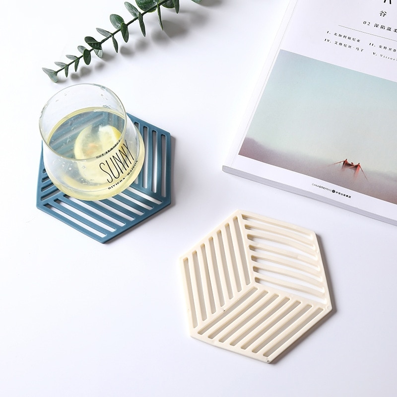 Silicone Coaster Heat-Resistant Cup Mat