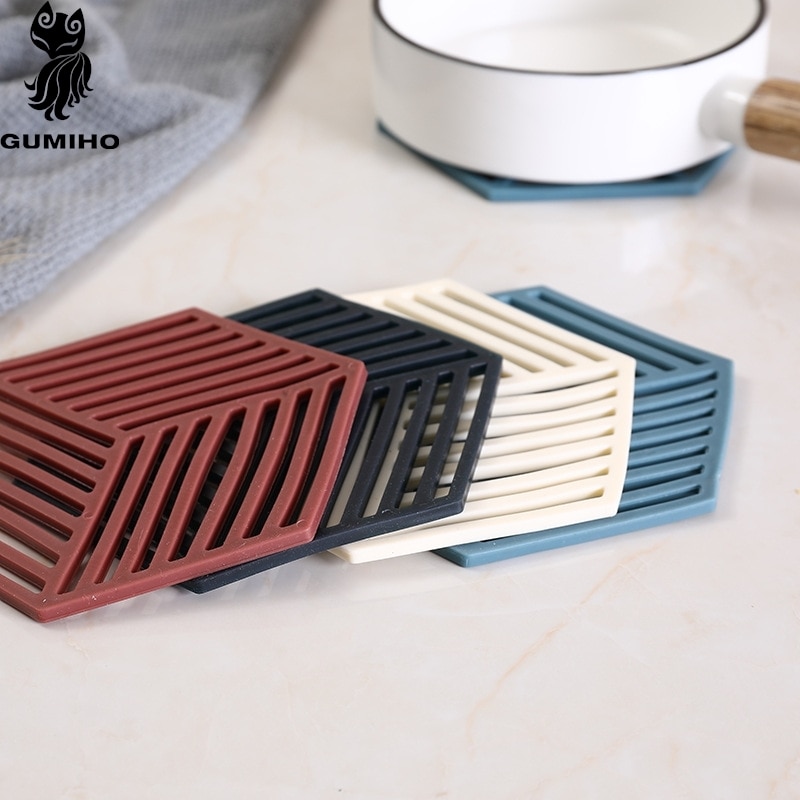 Silicone Coaster Heat-Resistant Cup Mat
