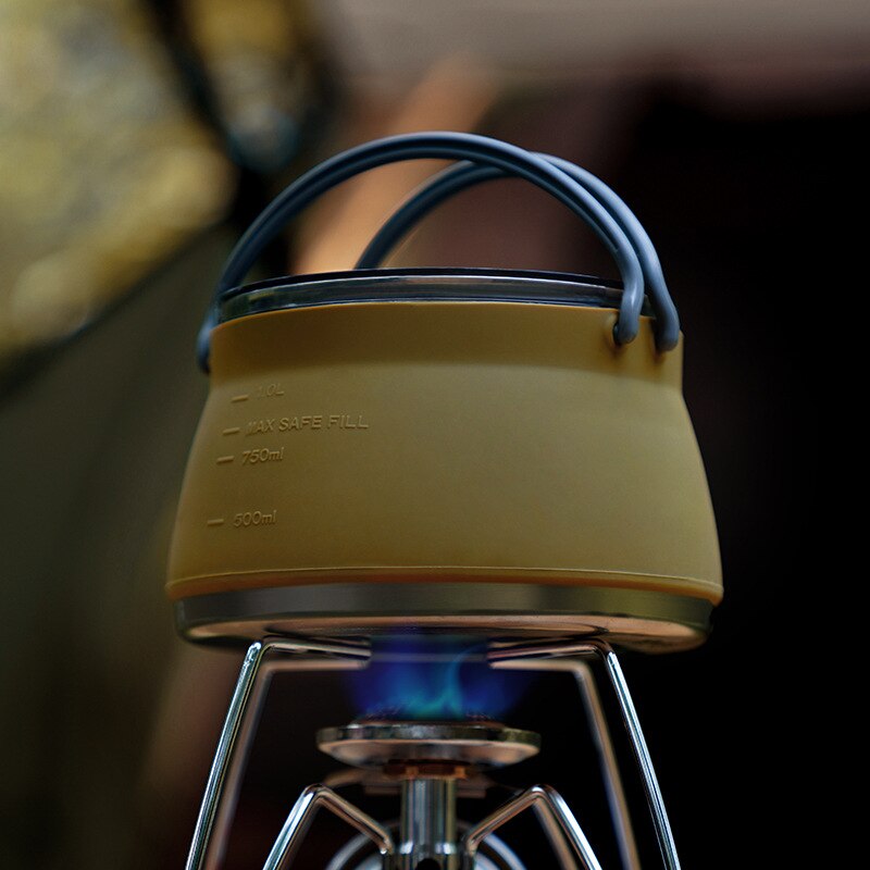 Silicone Collapsible Camping Kettle Silicone Collapsible Camping Kettle