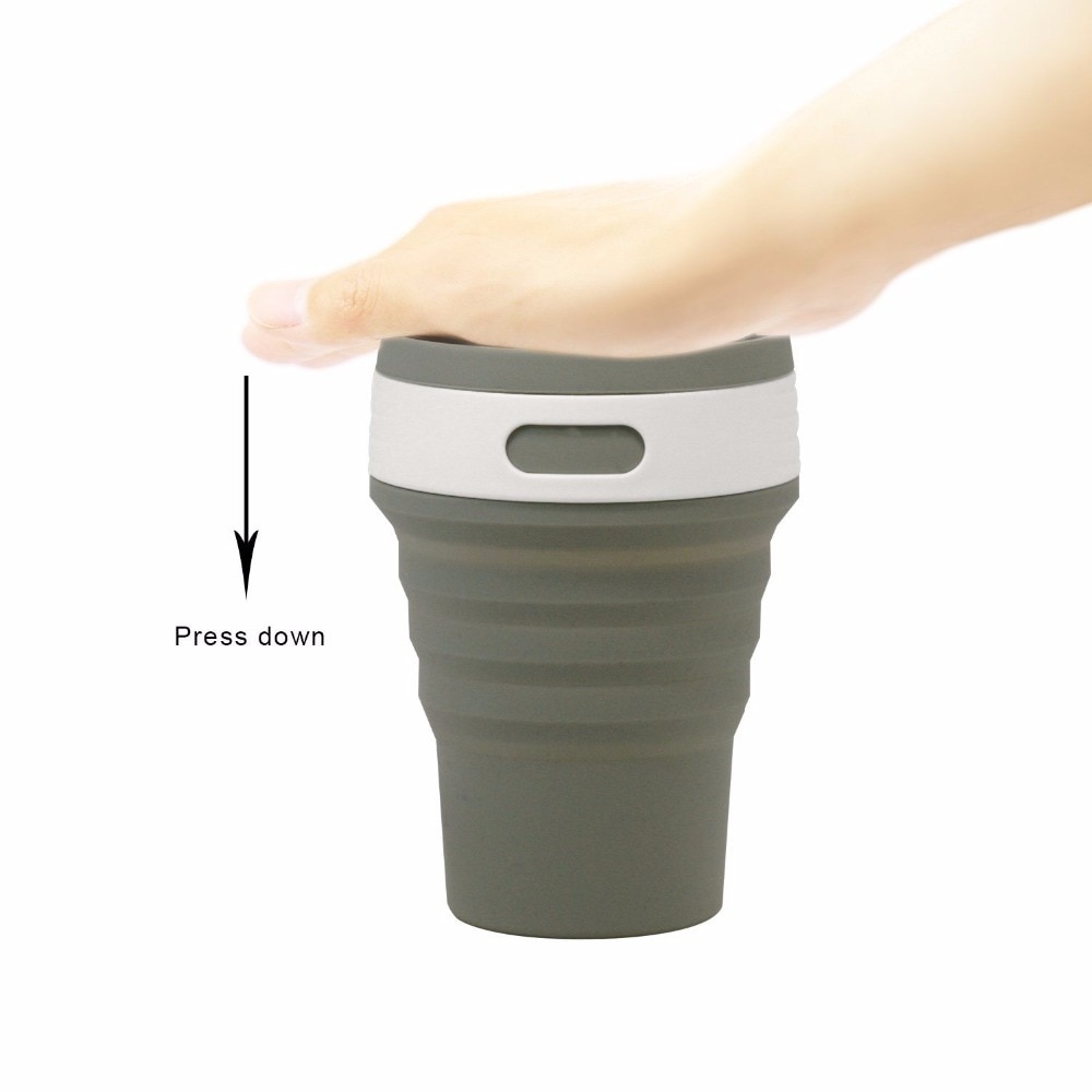 Silicone Collapsible Coffee Mug Silicone Collapsible Coffee Mug
