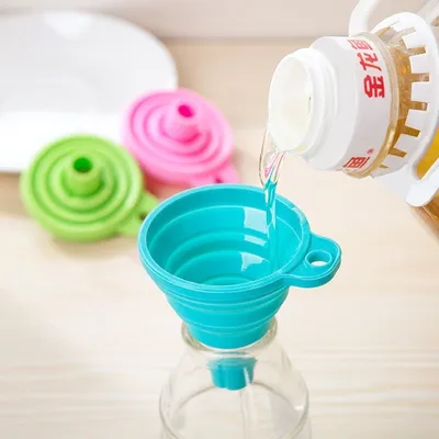 Silicone Collapsible Funnels (2 pcs)