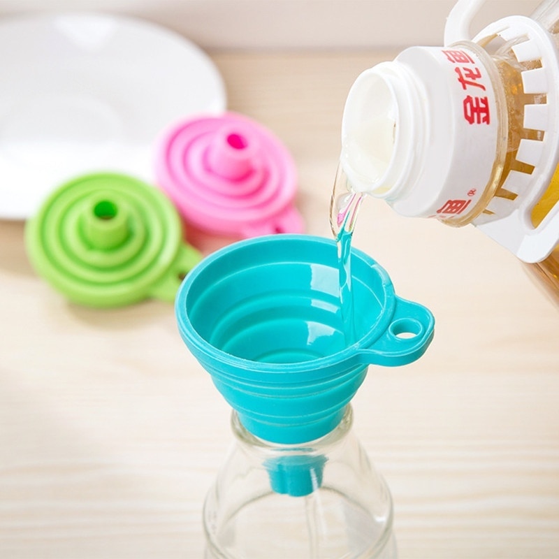 Silicone Collapsible Funnels (2 pcs) Silicone Collapsible Funnels (2 pcs)