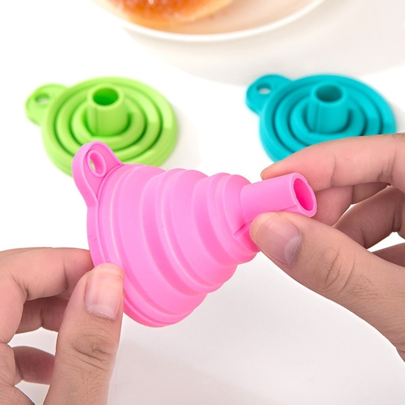 Silicone Collapsible Funnels (2 pcs) Silicone Collapsible Funnels (2 pcs)