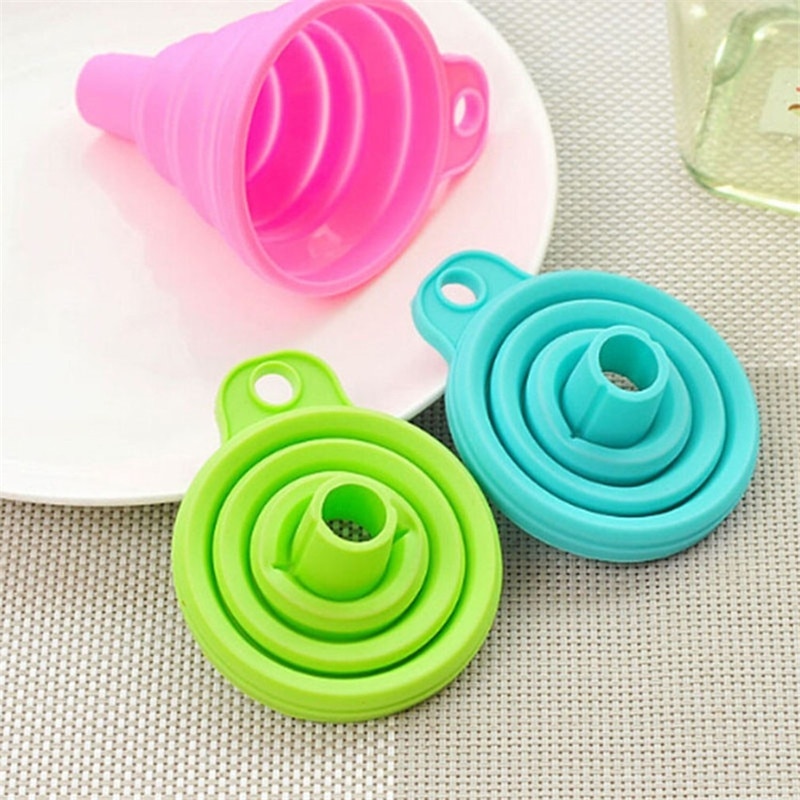 Silicone Collapsible Funnels (2 pcs) Silicone Collapsible Funnels (2 pcs)