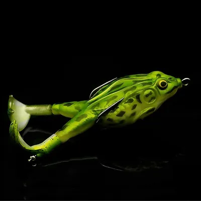 Silicone Colorful Frog Fishing Lure