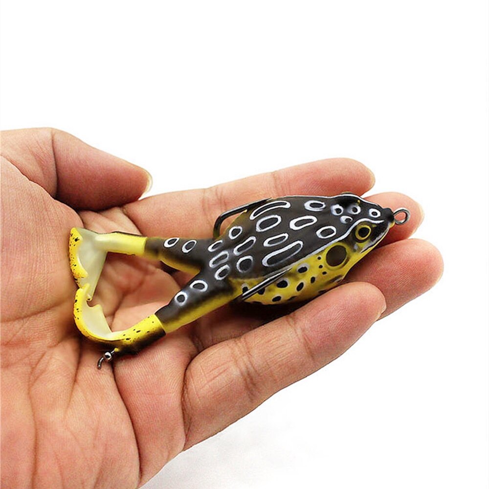 Silicone Colorful Frog Fishing Lure