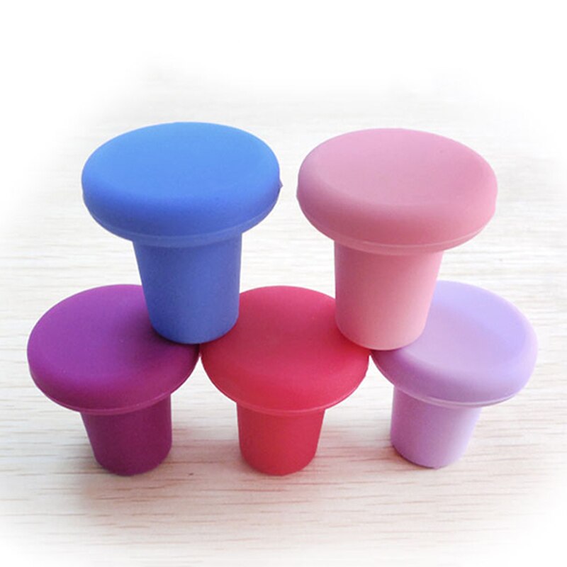 Silicone Cork Wine Bottle Stopper Silicone Cork Wine Bottle Stopper