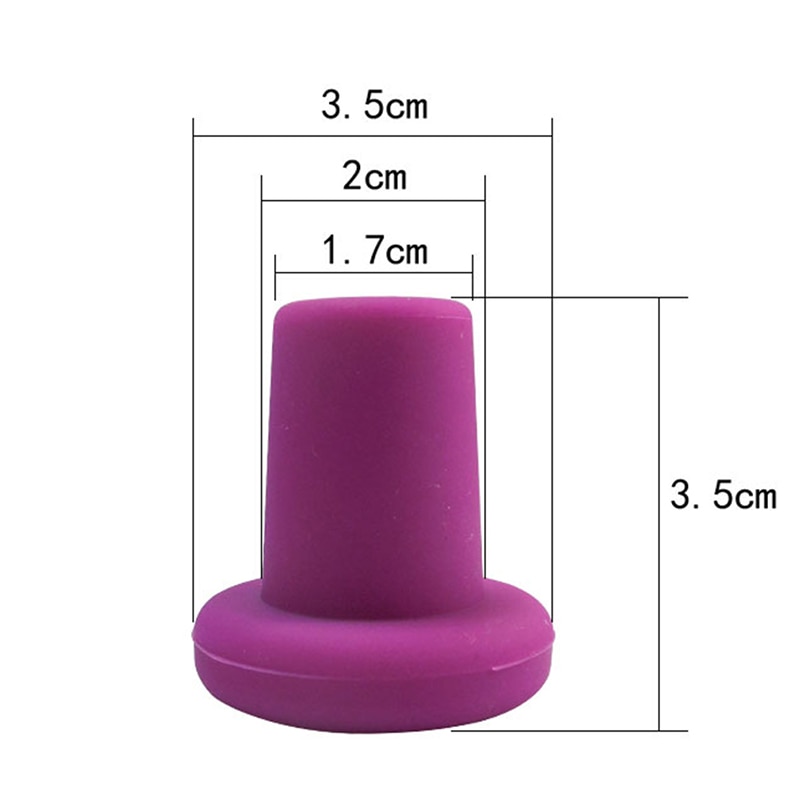 Silicone Cork Wine Bottle Stopper Silicone Cork Wine Bottle Stopper