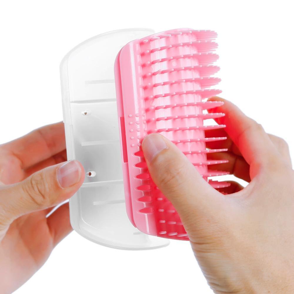 Silicone Corner Cat Brush Silicone Corner Cat Brush