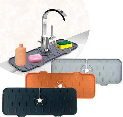 Silicone Countertop Faucet Mat
