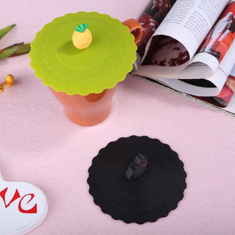 Silicone Cup Cover Reusable Lid