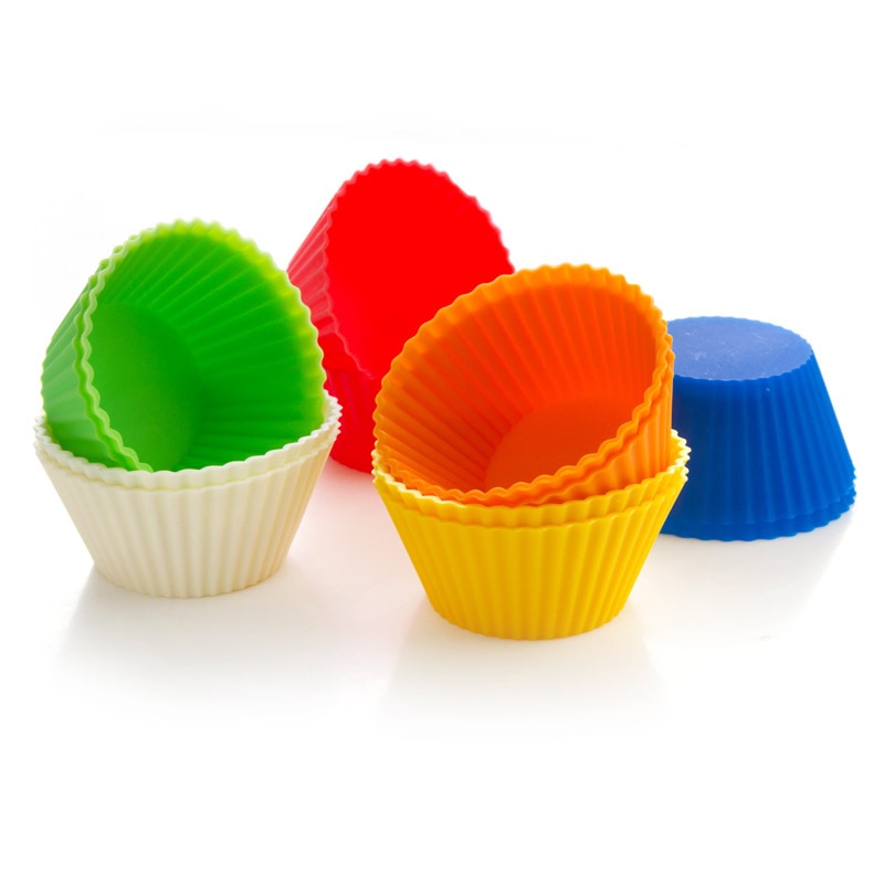Silicone Cupcake Liners Reusable (6pcs) Silicone Cupcake Liners Reusable (6pcs)