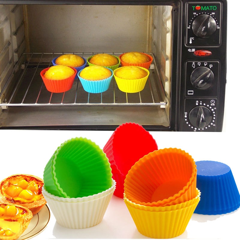 Silicone Cupcake Liners Reusable (6pcs) Silicone Cupcake Liners Reusable (6pcs)