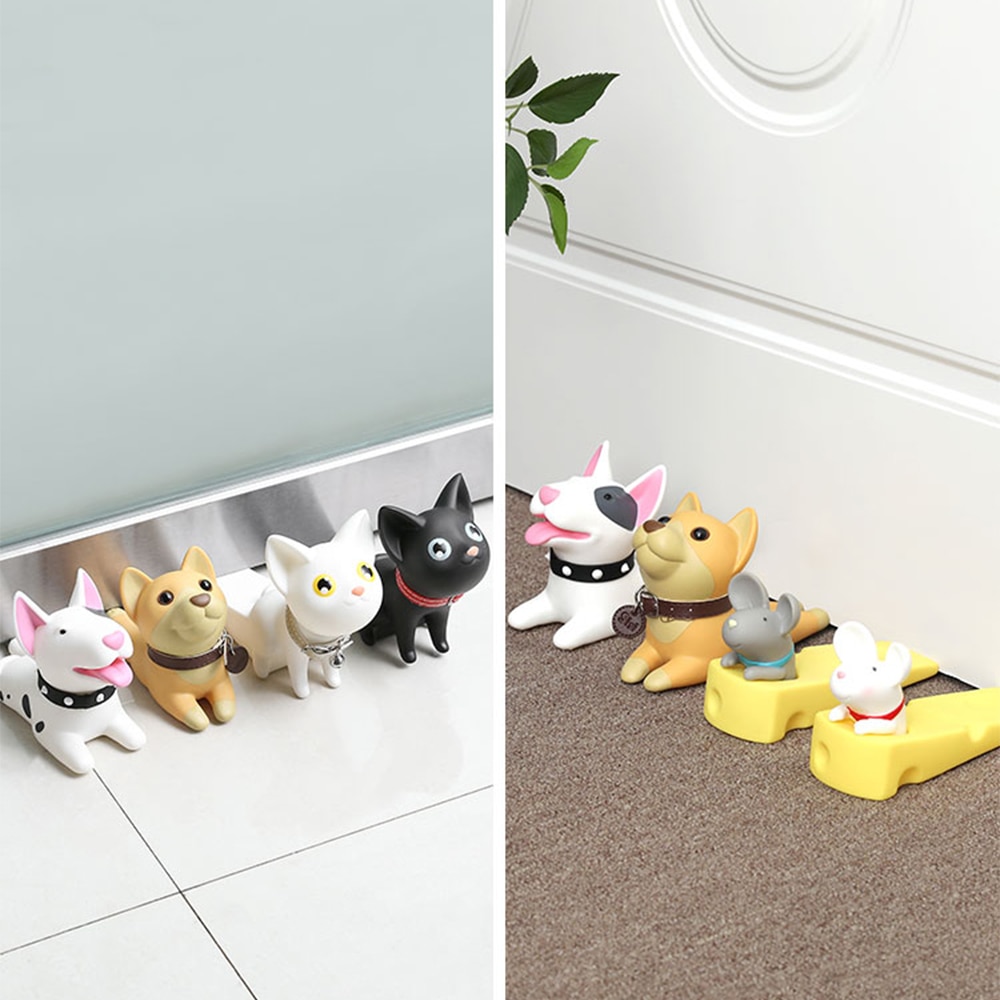 Silicone Cute Animal Door Stopper