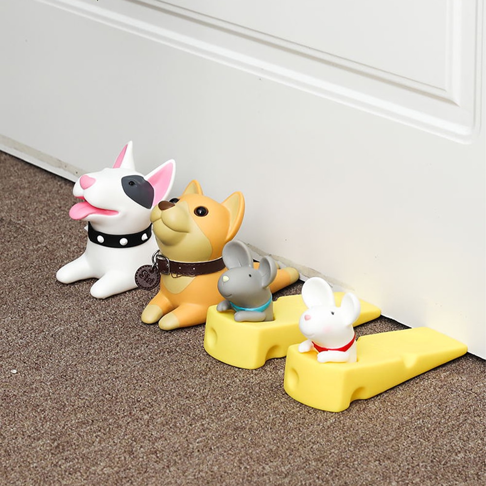 Silicone Cute Animal Door Stopper