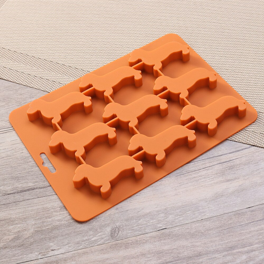 Silicone Dachshund Ice Cube Tray Silicone Dachshund Ice Cube Tray