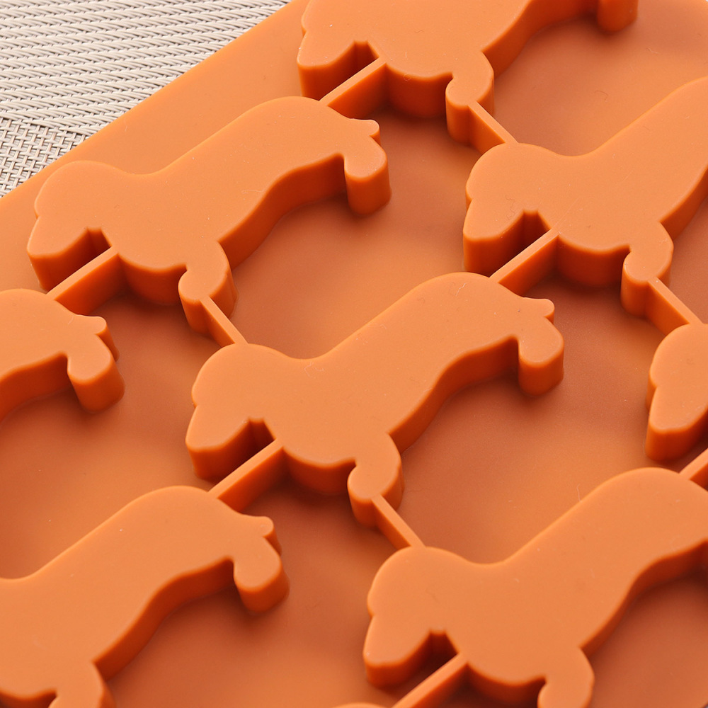 Silicone Dachshund Ice Cube Tray Silicone Dachshund Ice Cube Tray