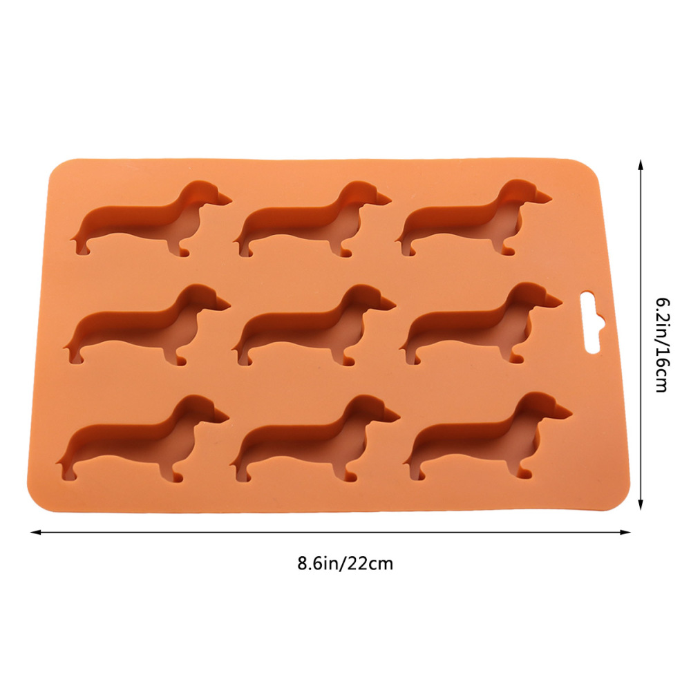 Silicone Dachshund Ice Cube Tray Silicone Dachshund Ice Cube Tray