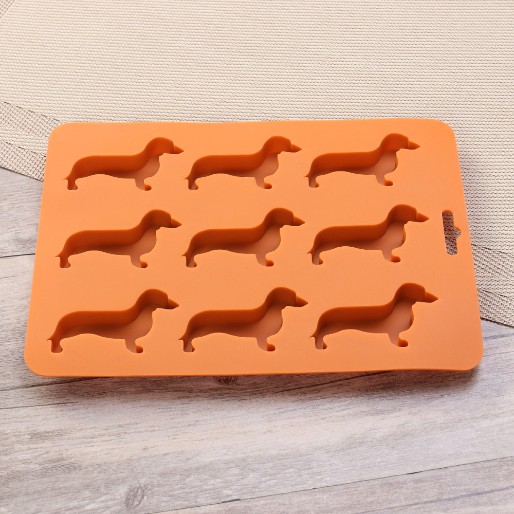 Silicone Dachshund Ice Cube Tray Silicone Dachshund Ice Cube Tray