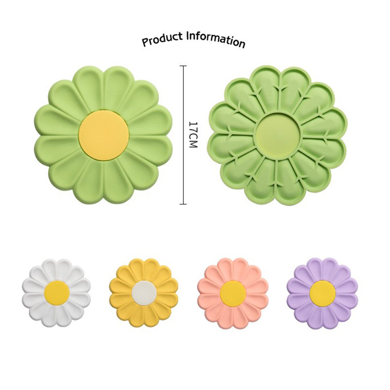 Silicone Daisy Coaster Silicone Daisy Coaster