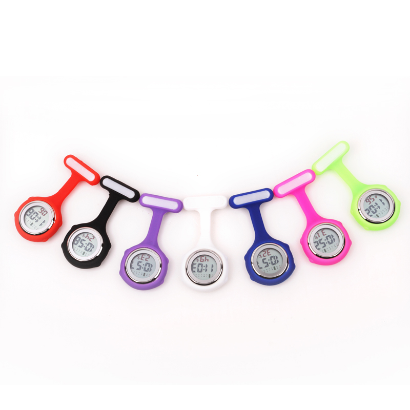 Silicone Digital Nurses Watch Silicone Digital Nurses Watch