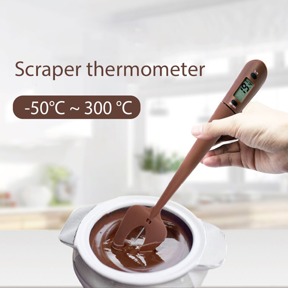 Silicone Digital Thermometer Spatula