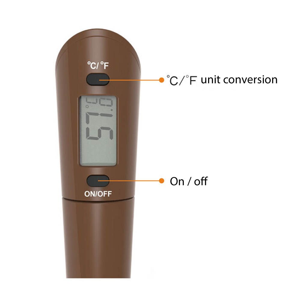 Silicone Digital Thermometer Spatula