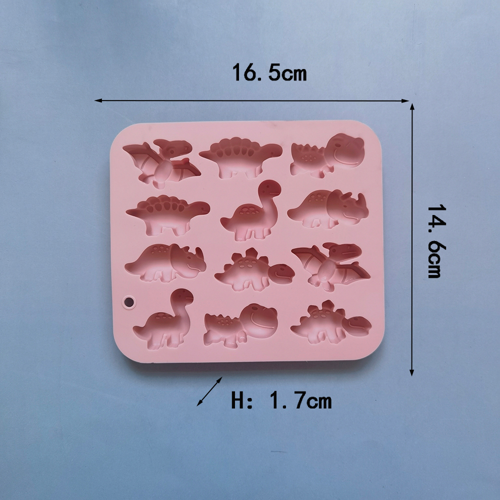 Silicone Dinosaur Candy Mold Silicone Dinosaur Candy Mold