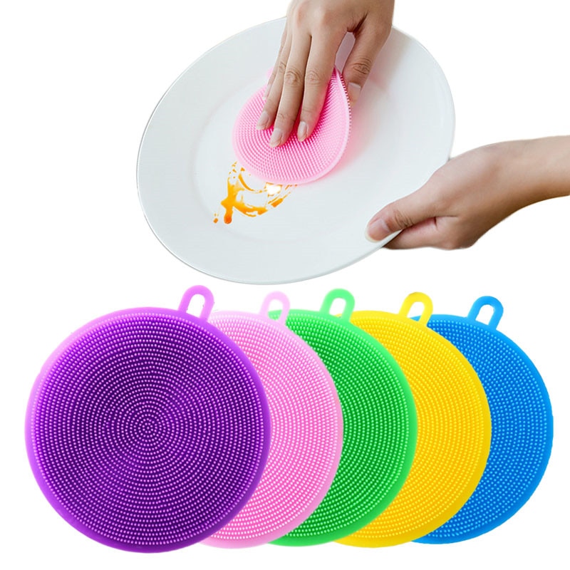Silicone Dish Brush Cleaning Tool Silicone Dish Brush Cleaning Tool