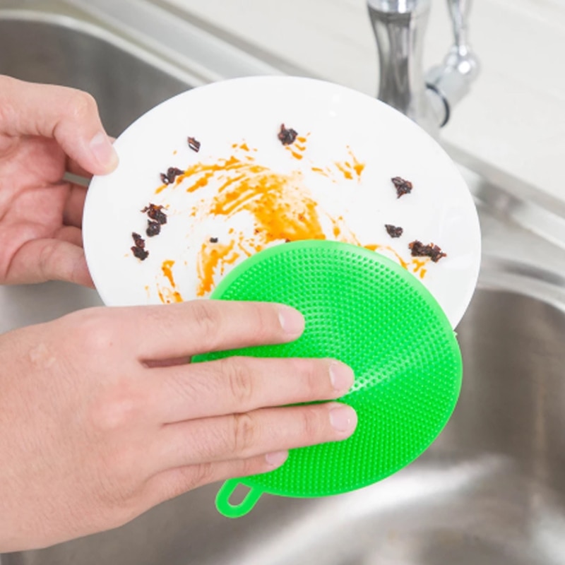 Silicone Dish Scrub Cleaning Brush