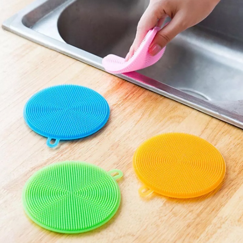 Silicone Dish Scrub Cleaning Brush