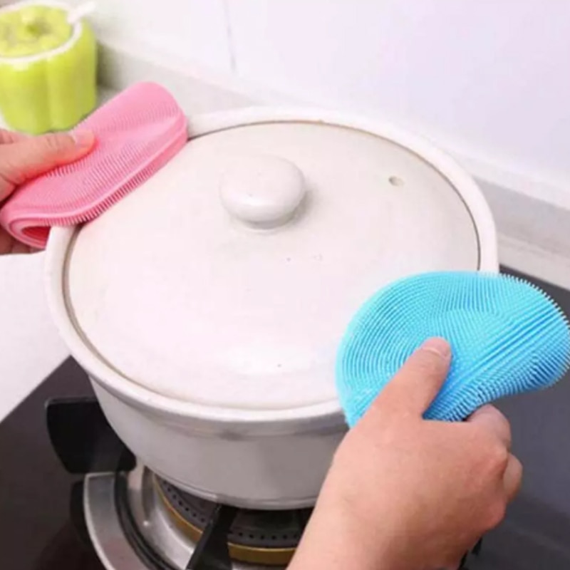 Silicone Dish Scrub Cleaning Brush