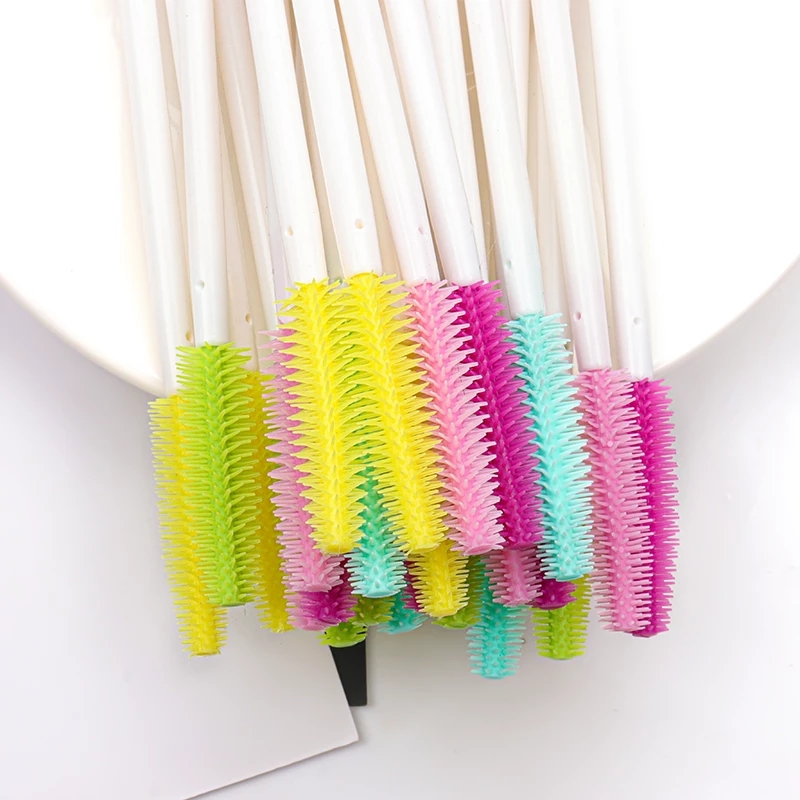 Silicone Disposable Eyebrow Brushes (50 pcs)