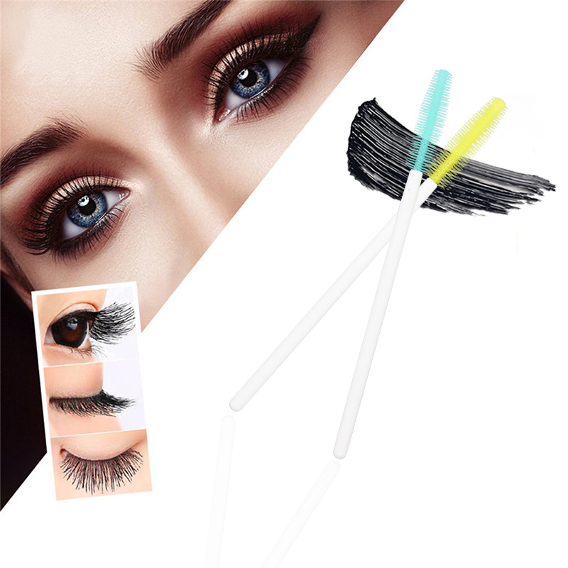 Silicone Disposable Eyebrow Brushes (50 pcs)