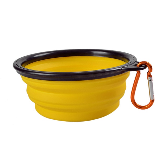 Silicone Dog Bowl Collapsible Feeder Silicone Dog Bowl Collapsible Feeder