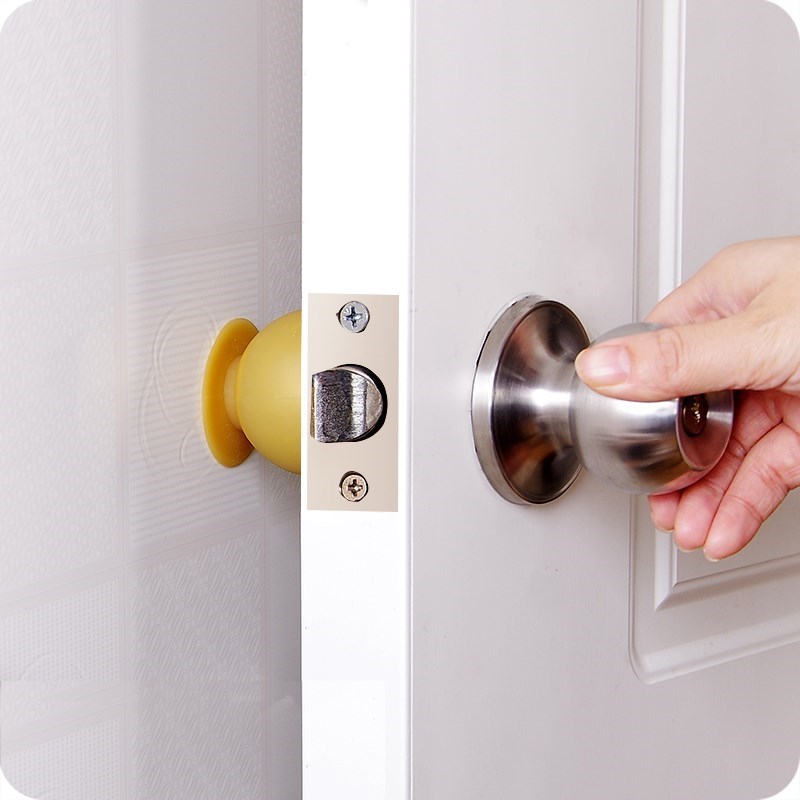 Silicone Door Knob Cover with Suction Silicone Door Knob Cover with Suction